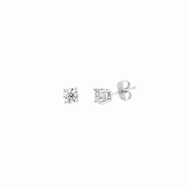 0.25 CARAT NATURAL DIAMOND STUD EARRINGS G SI 14K GOLD (0.25 CTW)