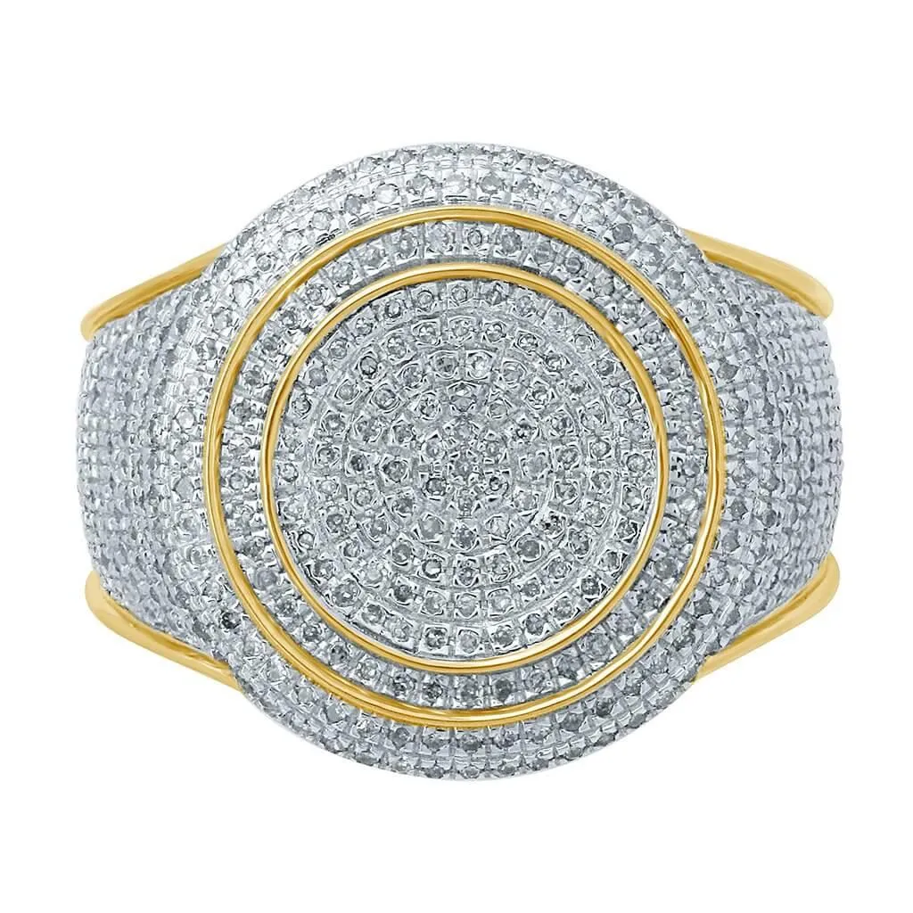 10K 0.97-1.04CT D-MENS MICROPAVE RING
