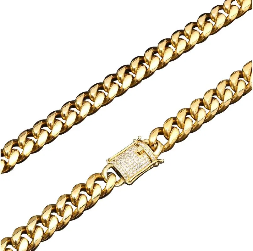 12 MM GOLD CUBAN CHAIN