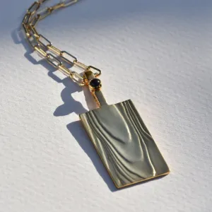 14k Gold Erte Pendant