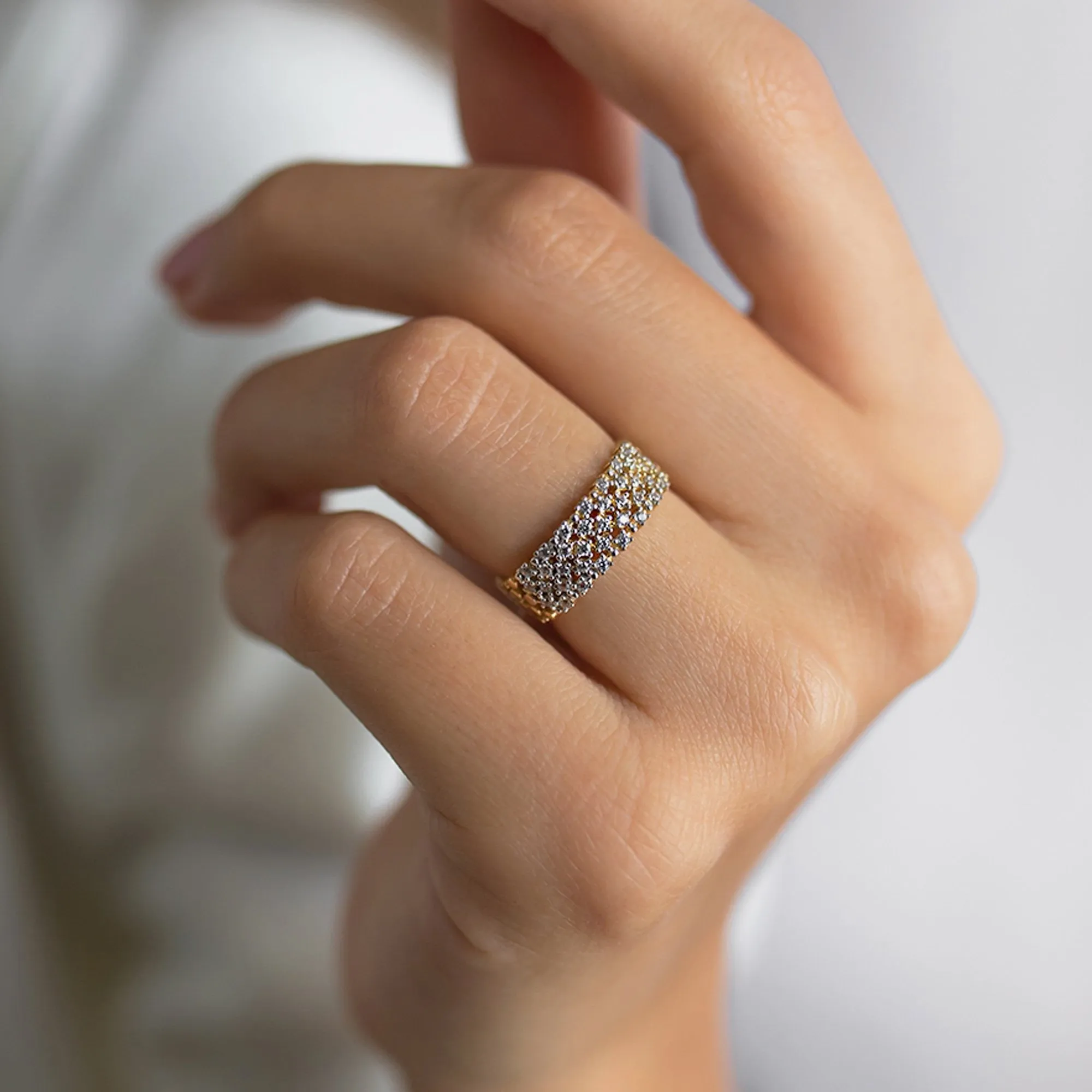 14k Gold Stone Ring