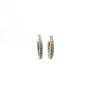 14k Gold Vermeil Hoops