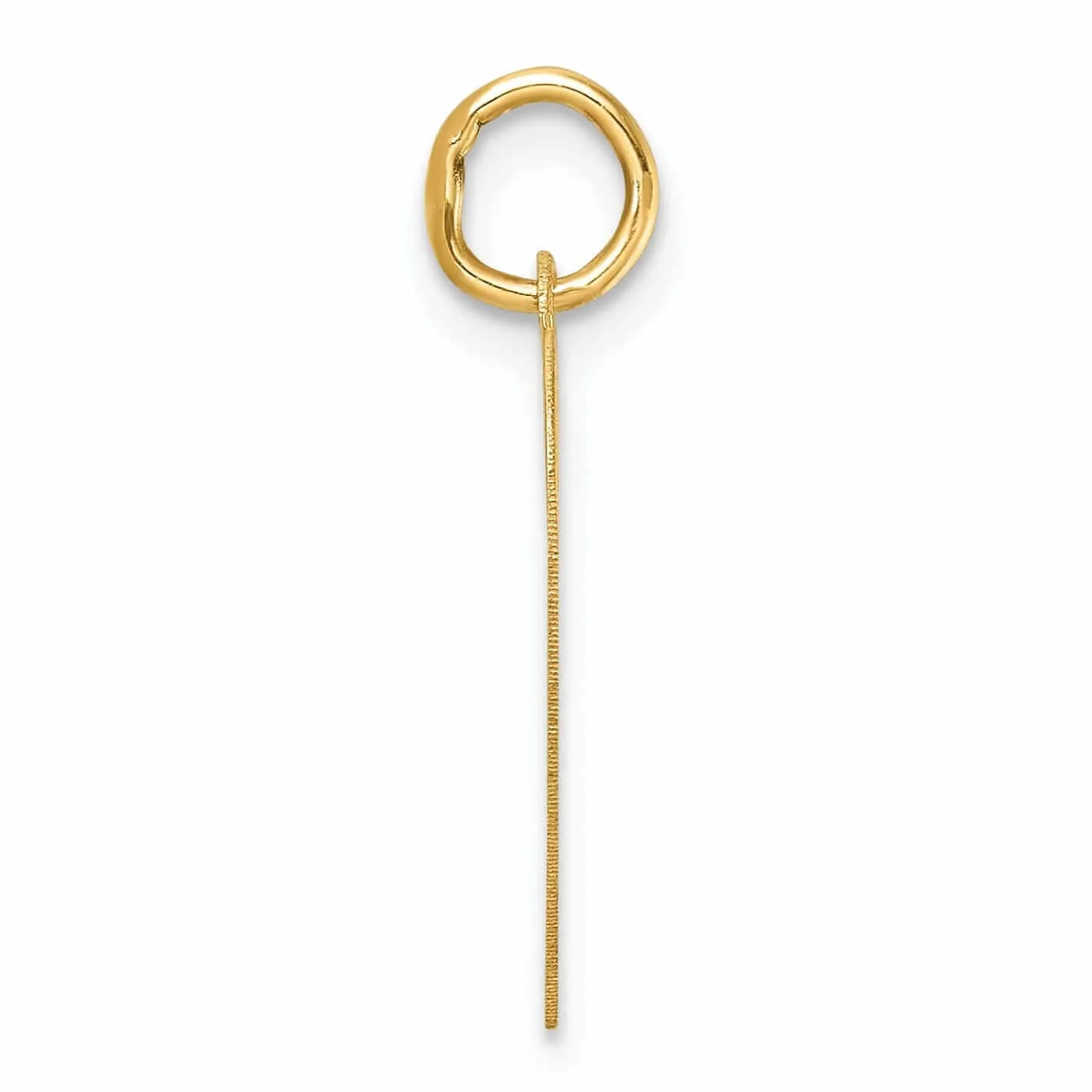 14K Polished Class of 2023 Heart Charm - Yellow Gold
