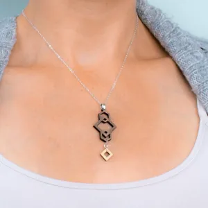 16 inch Gyroscope Necklace