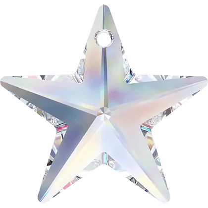 6714 Swarovski Star Pendants