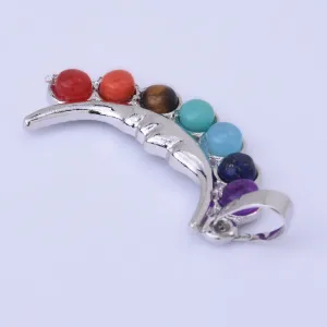 7 Chakras Orgone Crystal Healing Energy Pendant Buda Yoga Amulet Therapy Jewelry 1PCS