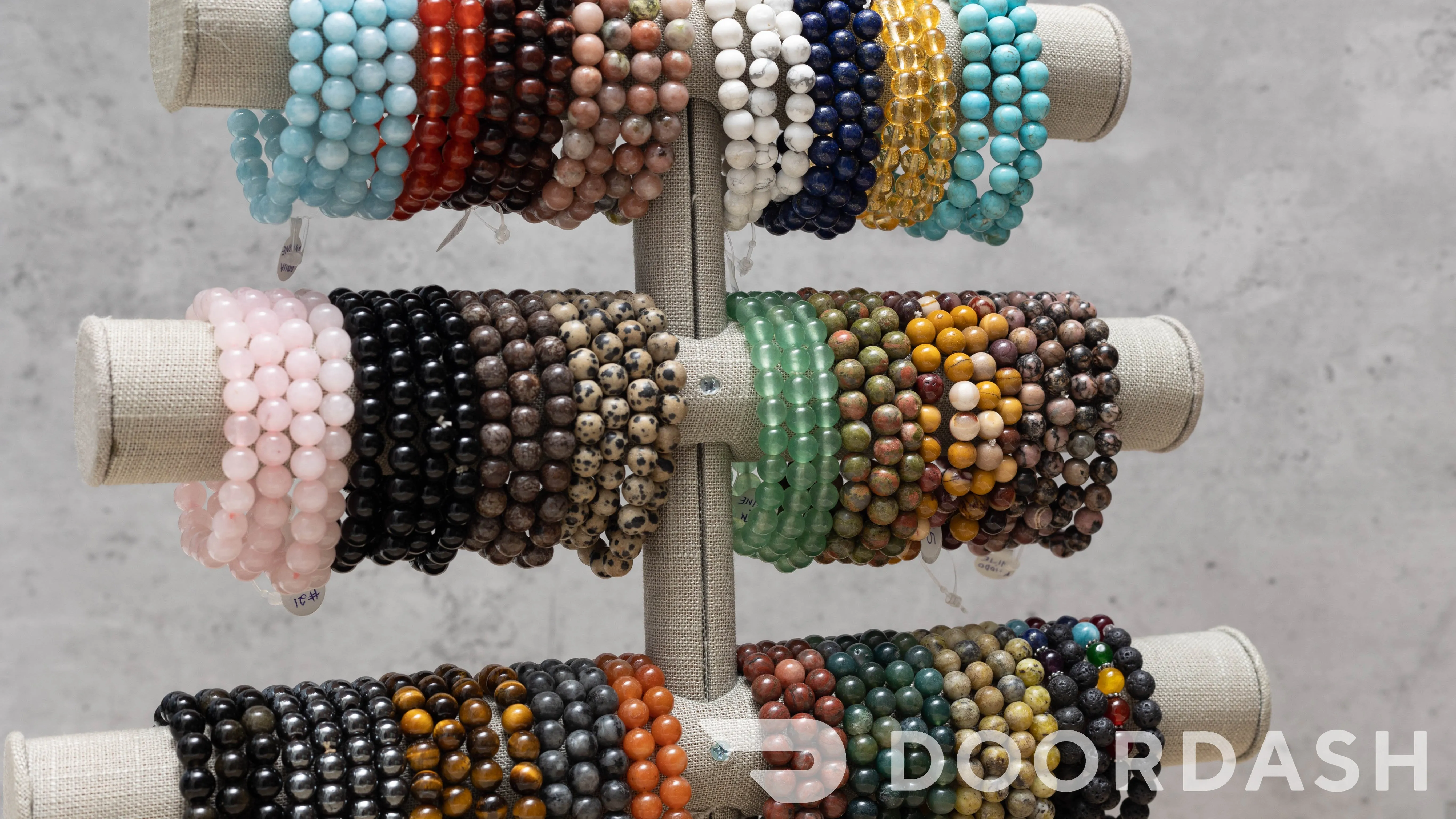 8mm Serpentine Bead Elastic Stretch Bracelet