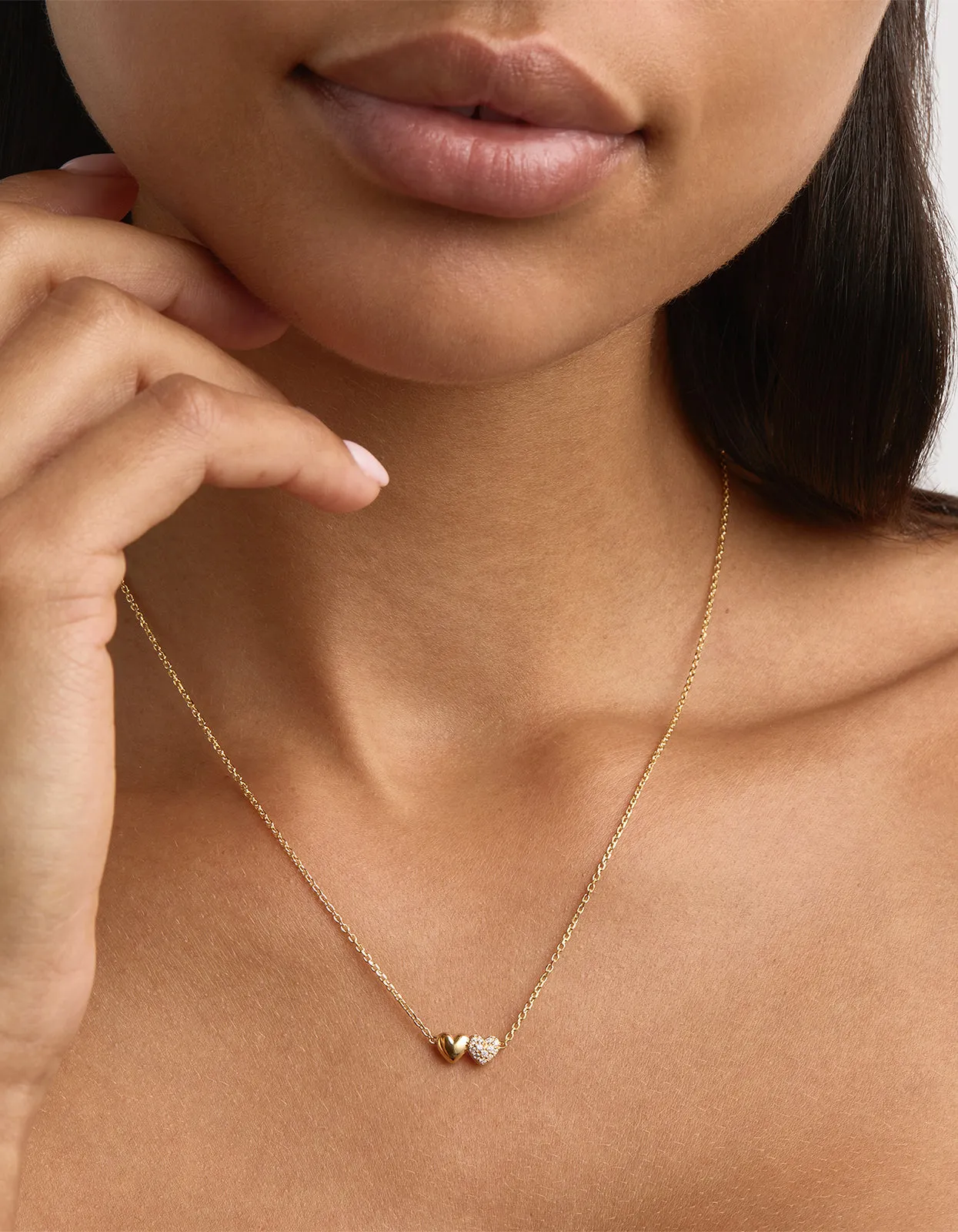 Always By Your Side Necklace - 18K Gold Vermeil