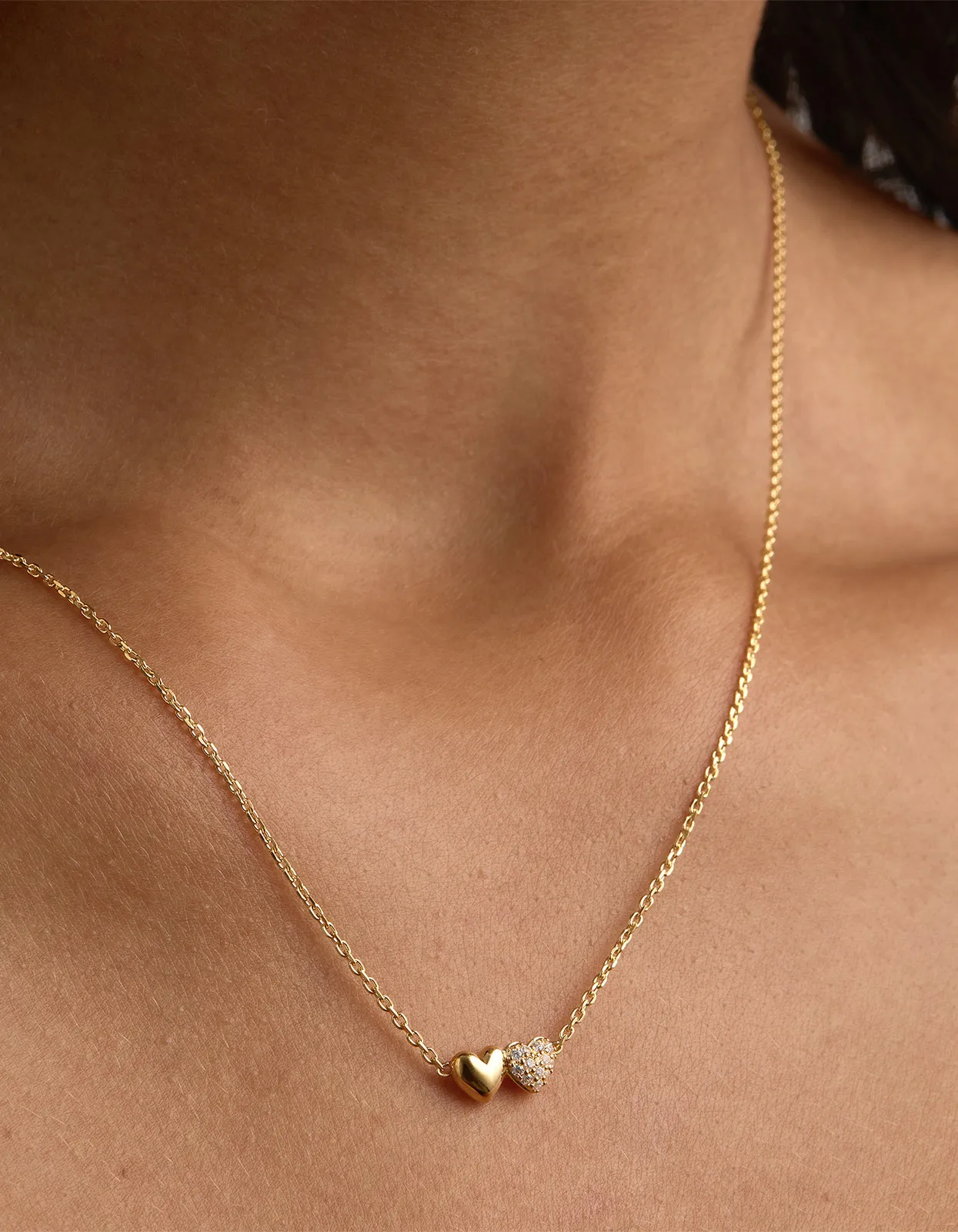 Always By Your Side Necklace - 18K Gold Vermeil