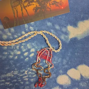 Aly de Groot Jellyfish Silver Necklace