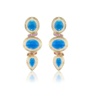 Amalfi Azzurro Earrings
