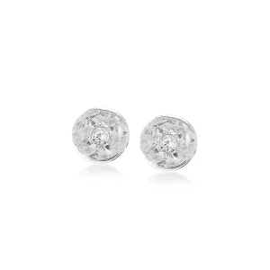 Anatoli Collection White Sapphire Earrings