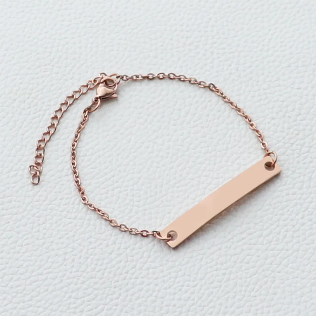 Anchor Chain Stainless Steel 3 colors Bracelets for Women