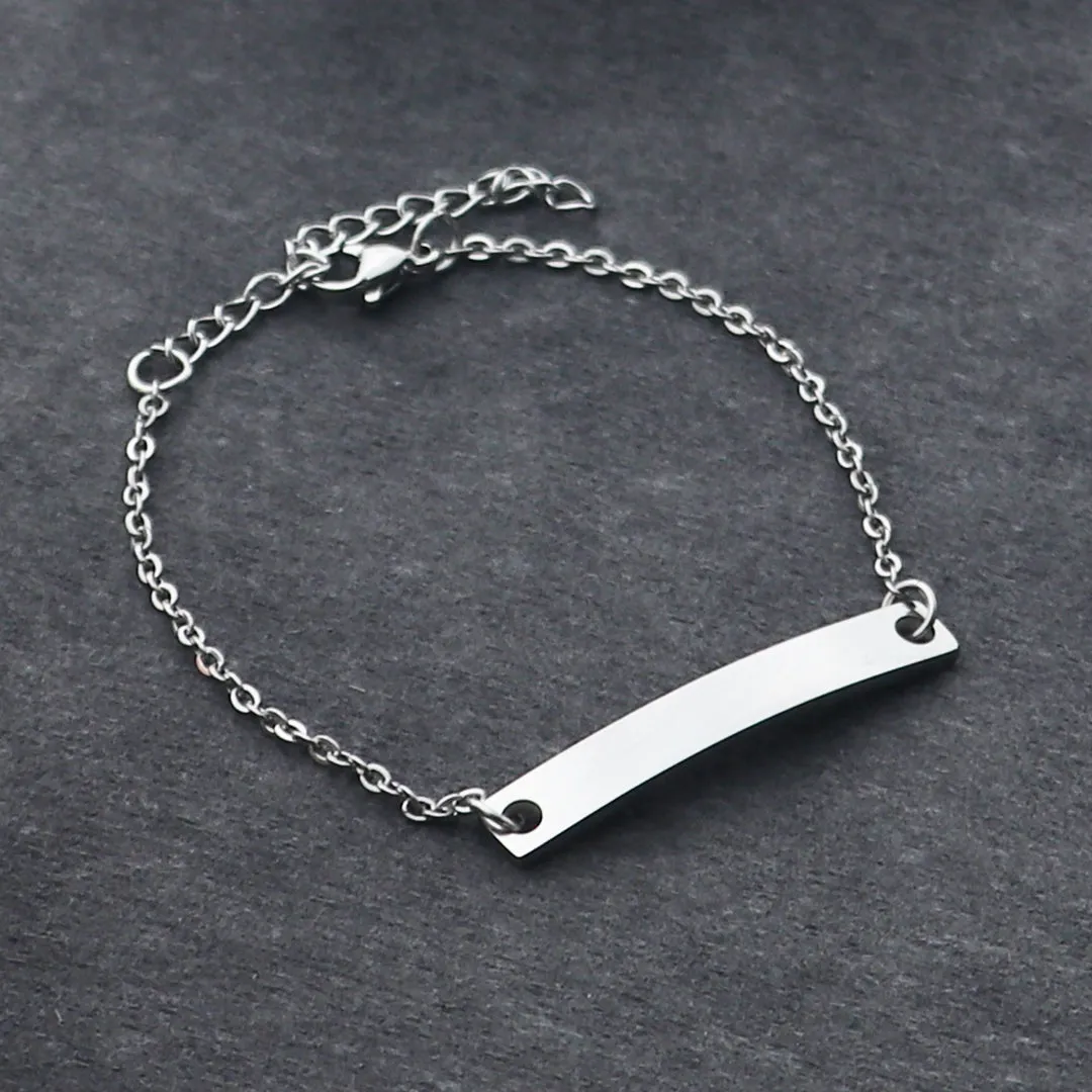 Anchor Chain Stainless Steel 3 colors Bracelets for Women