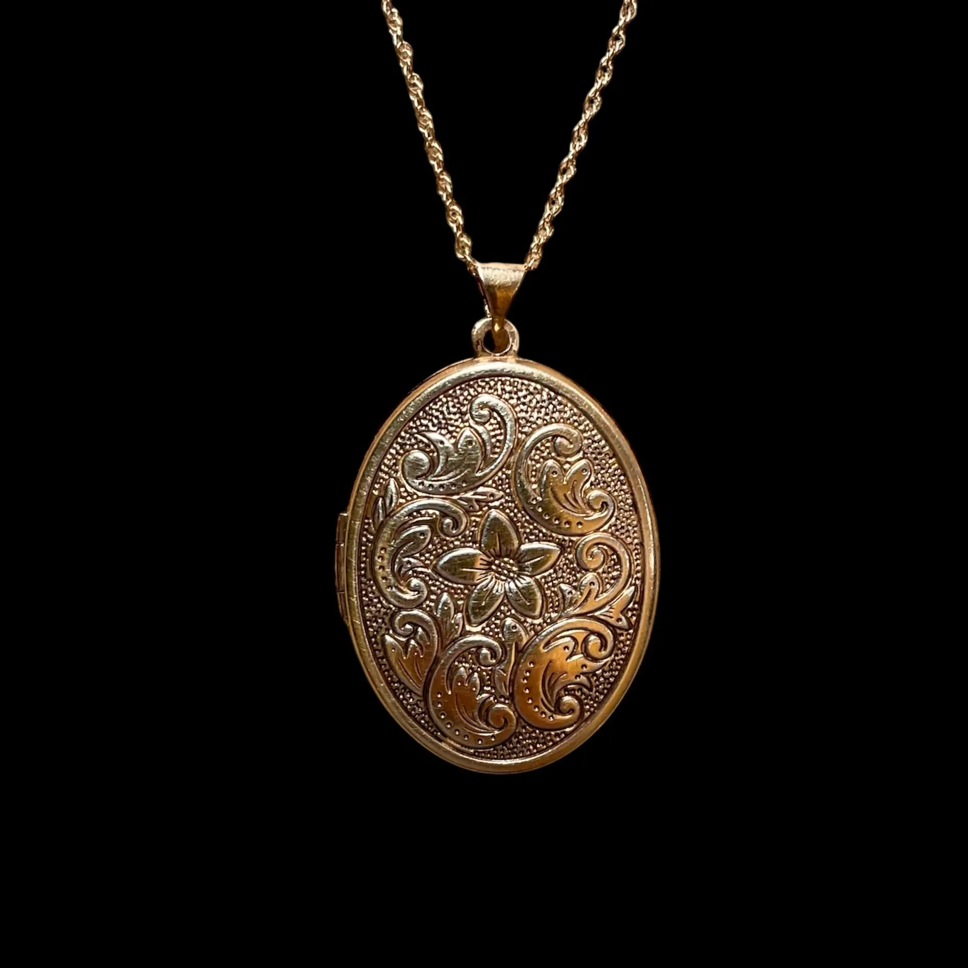 Antique Hand Engraved Locket