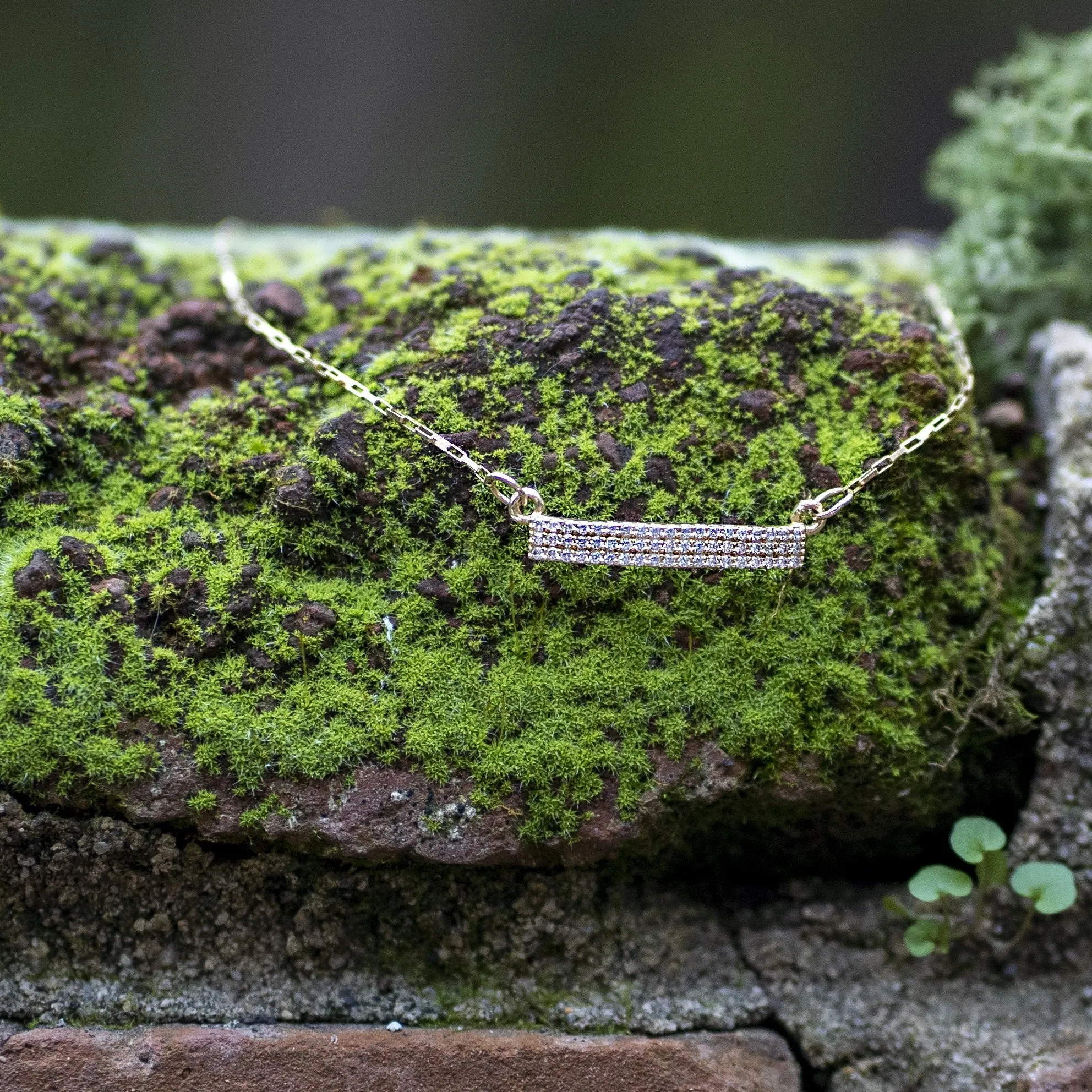 Art Deco Bar Necklace