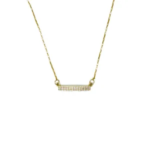 Art Deco Bar Necklace