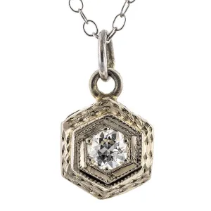 Art Deco Diamond Necklace