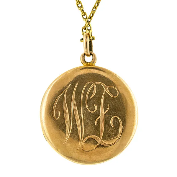 Art Deco Horse Head Diamond Locket