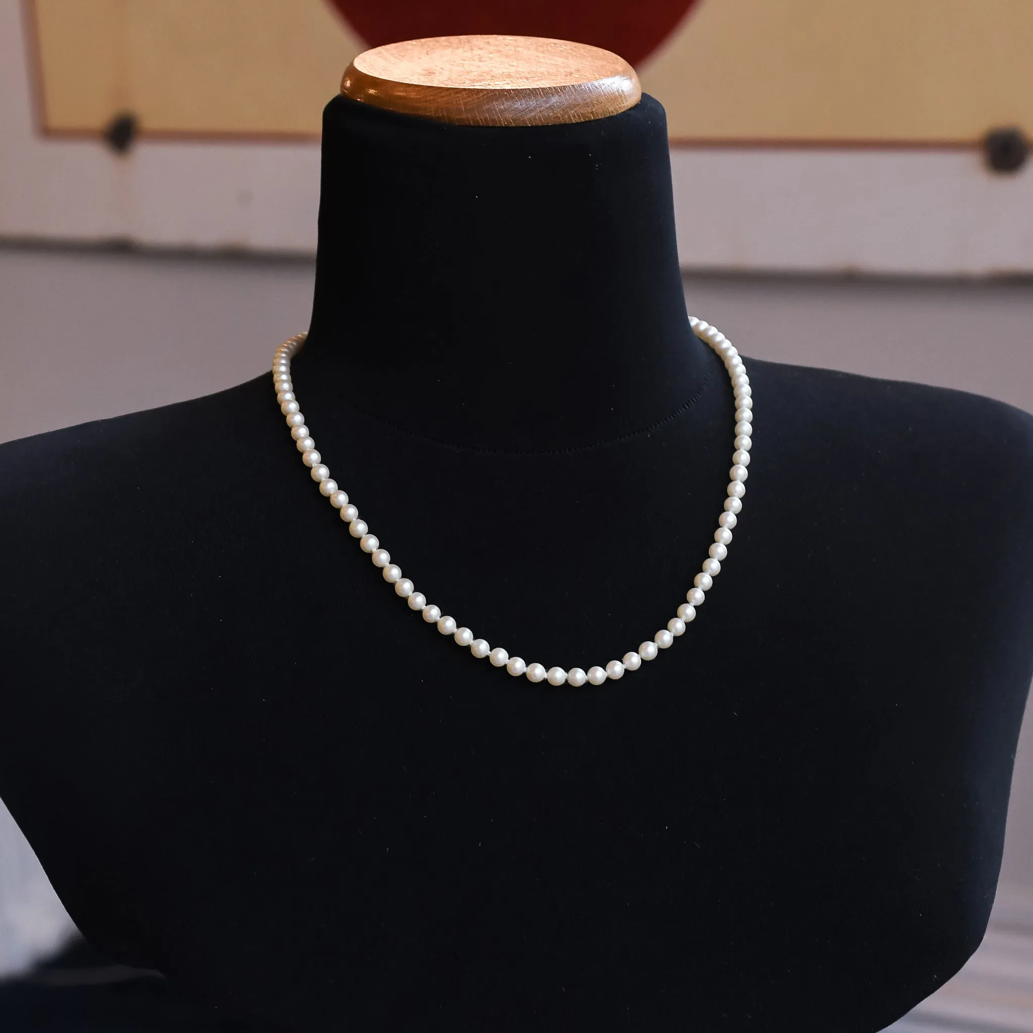 Art Deco Pearl Necklace