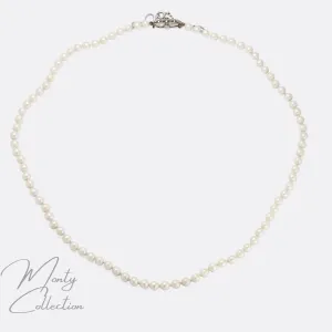 Art Deco Pearl Necklace