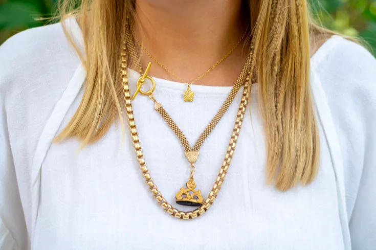 Art Deco Pendant I Necklace