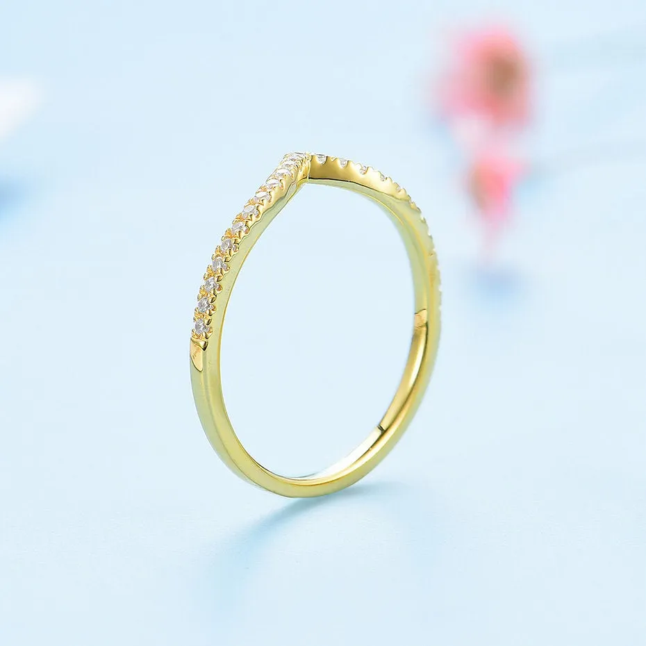 Art Deco Wedding Band Yellow Gold Half Eternity Vintage Unique Engagement Ring Sterling Silver wedding Band For Woman anniversary Gift