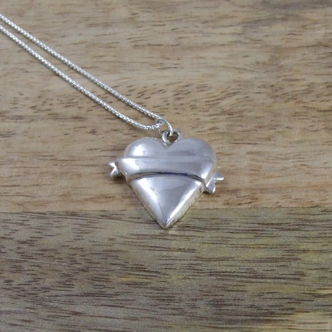 Banner Heart Pendant