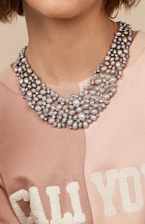 Bauble Bar 'Kew' Crystal Collar Necklace