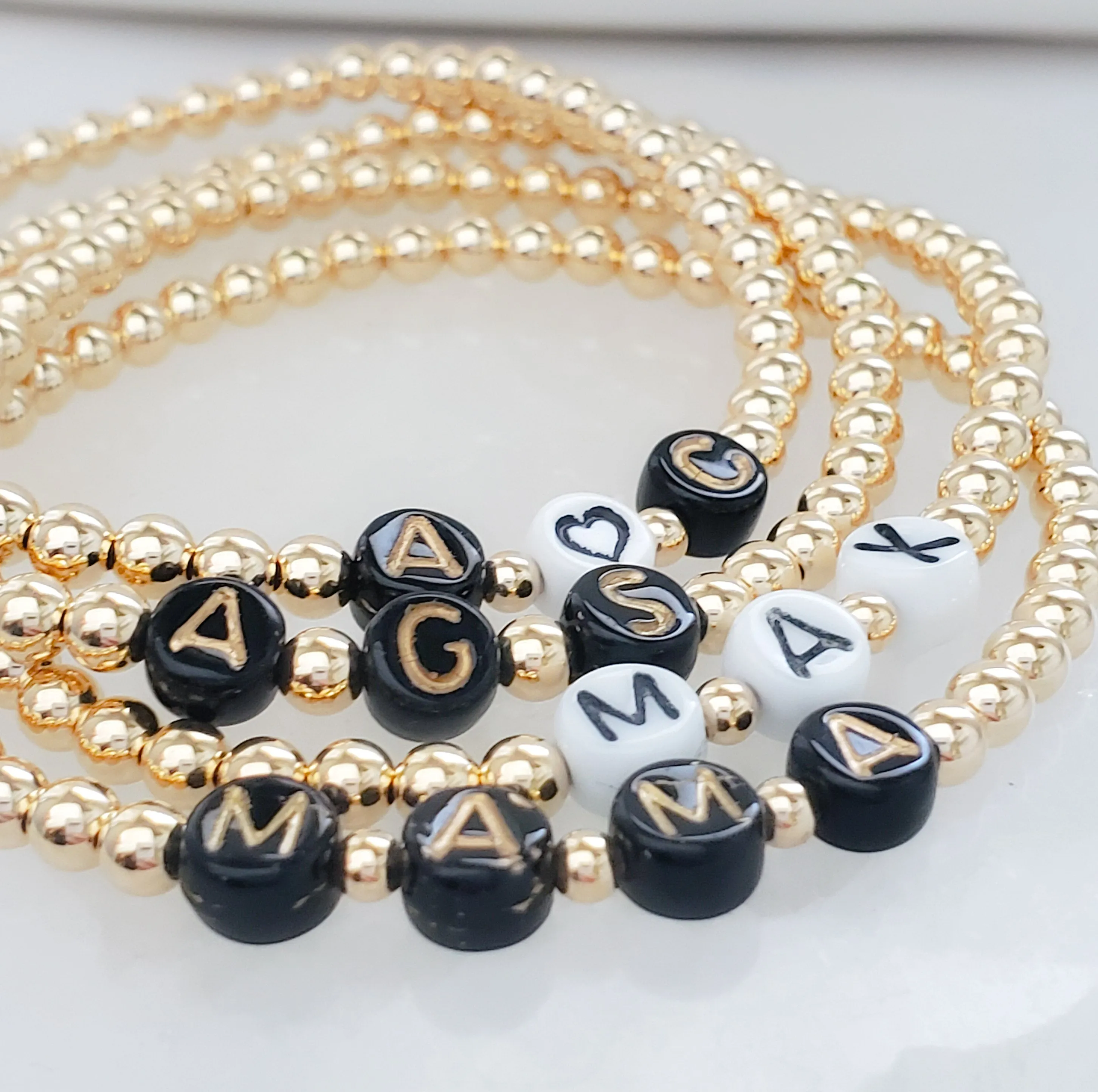 Beaded Name Bracelet