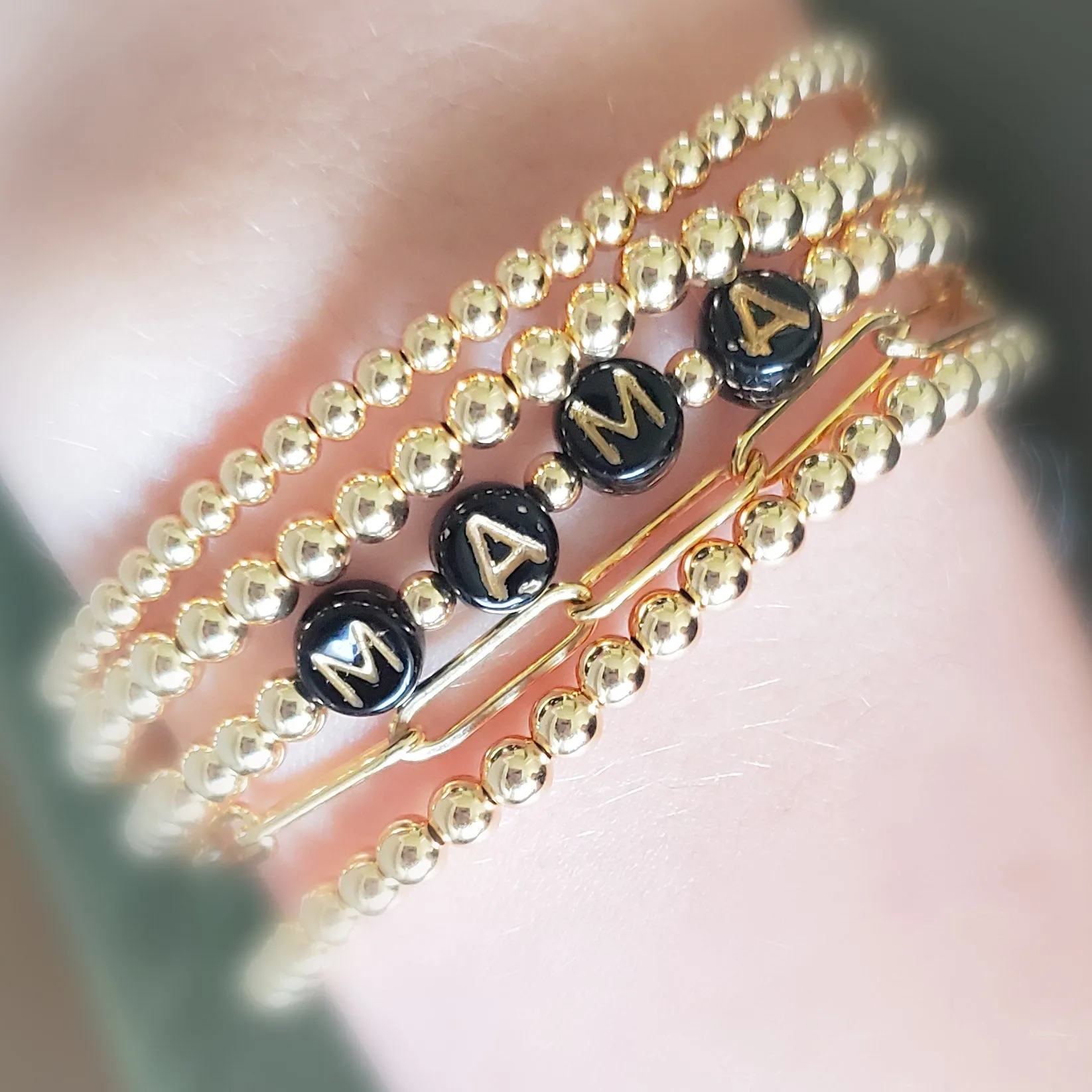 Beaded Name Bracelet