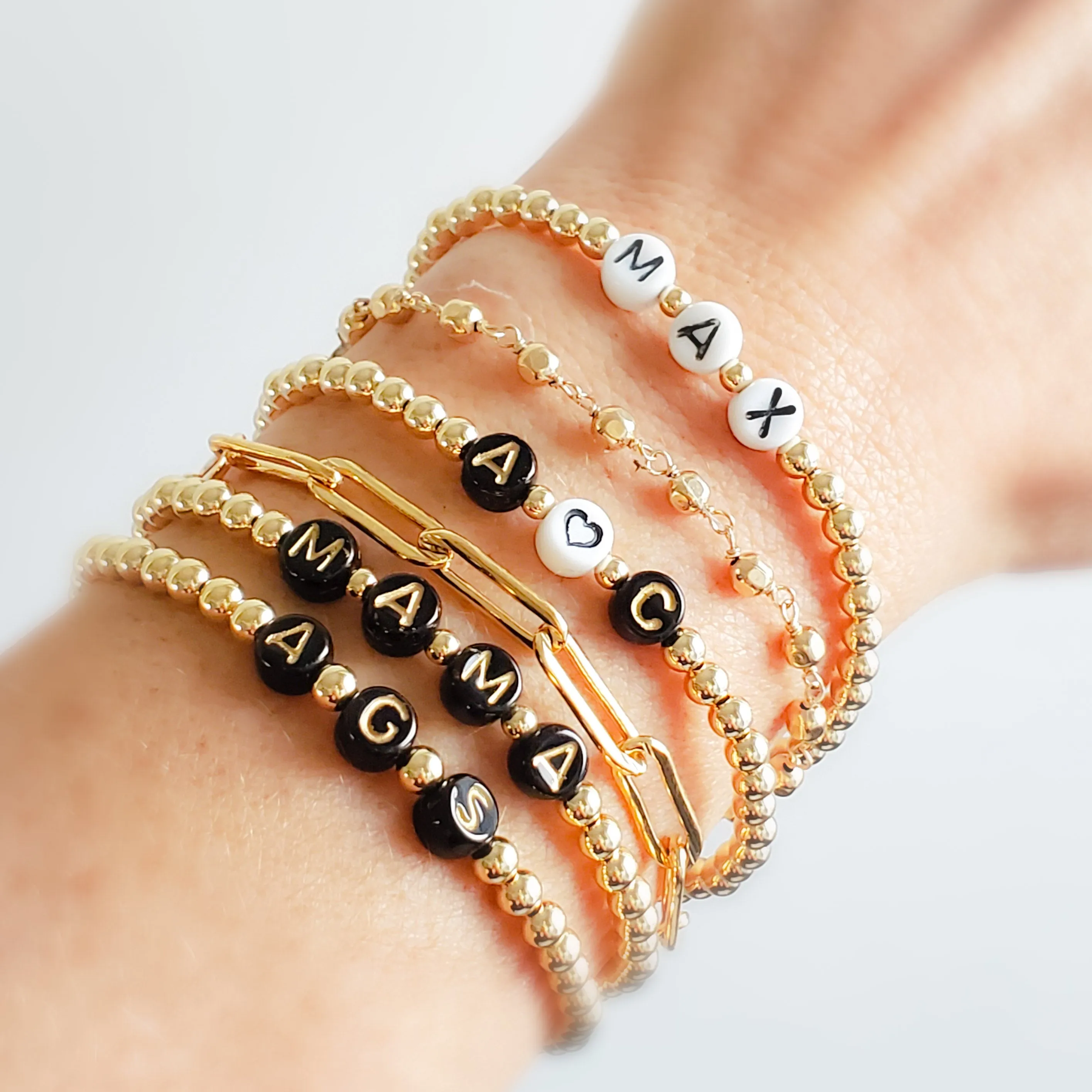 Beaded Name Bracelet