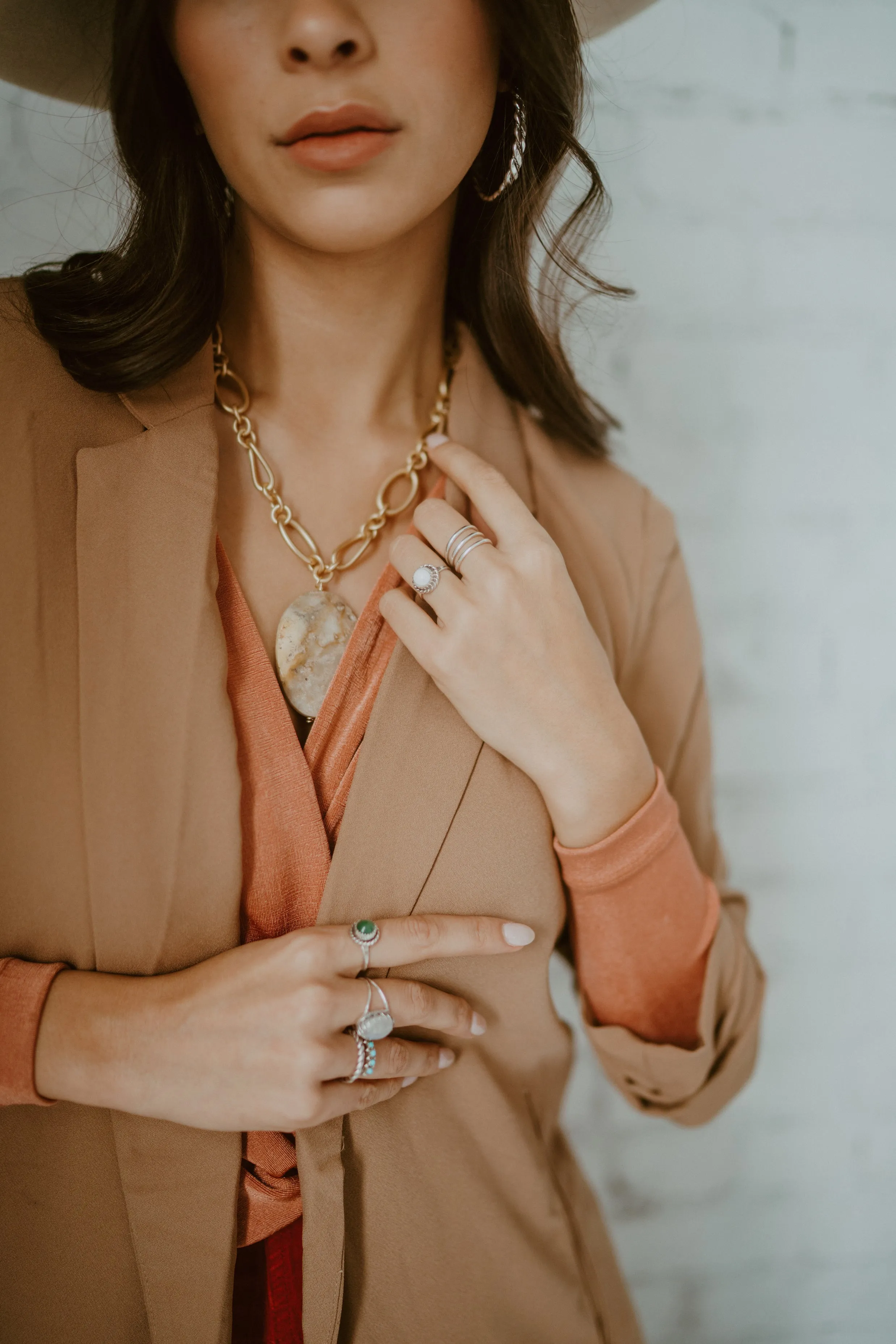 Becca Ring | Howlite
