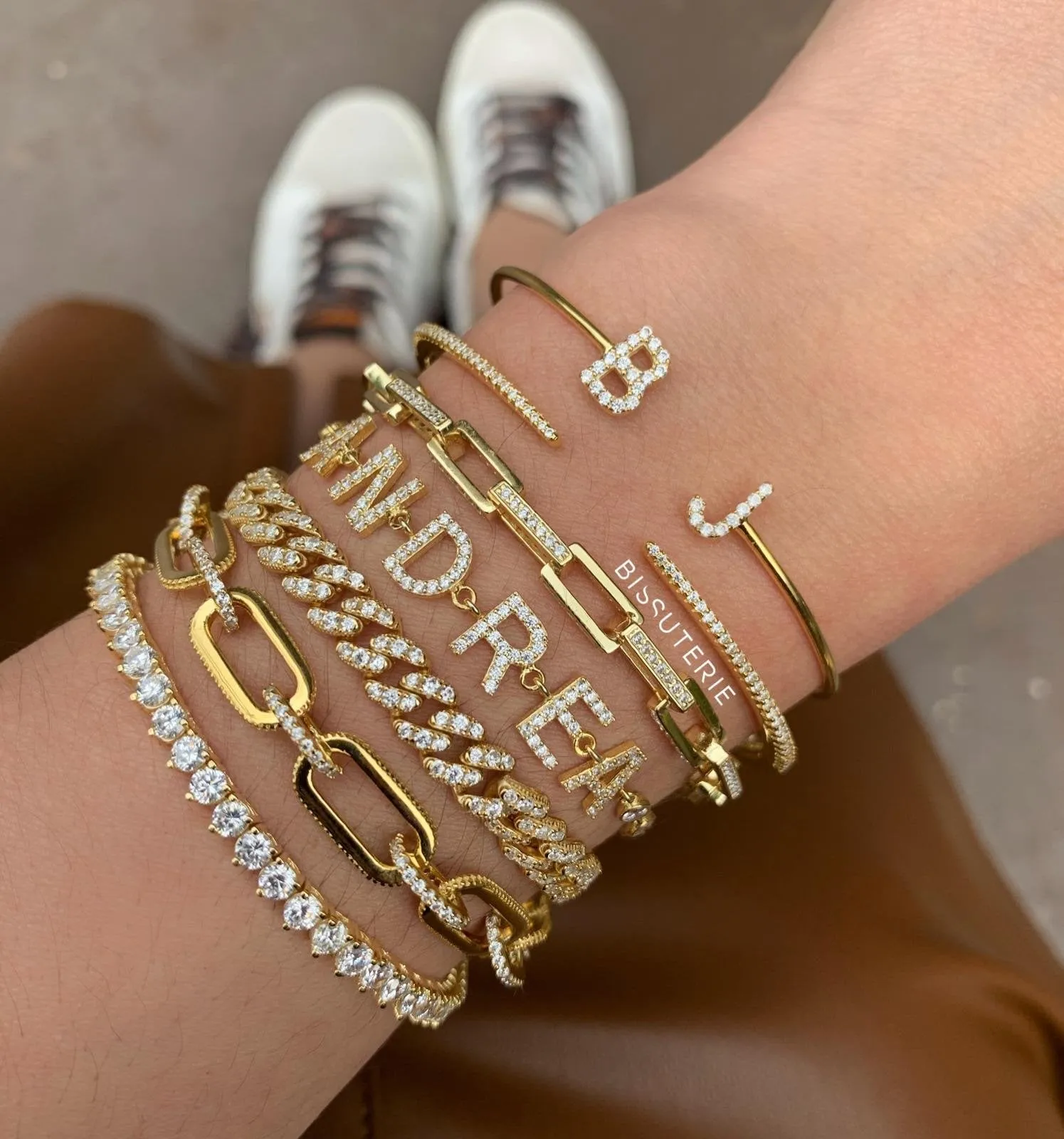 Bezel Bracelet Name