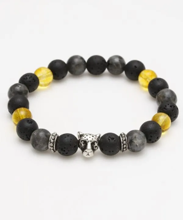 Birthstone x Lava Stone Bracelet