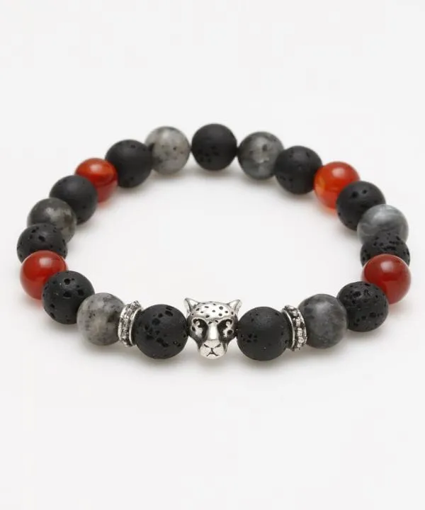 Birthstone x Lava Stone Bracelet