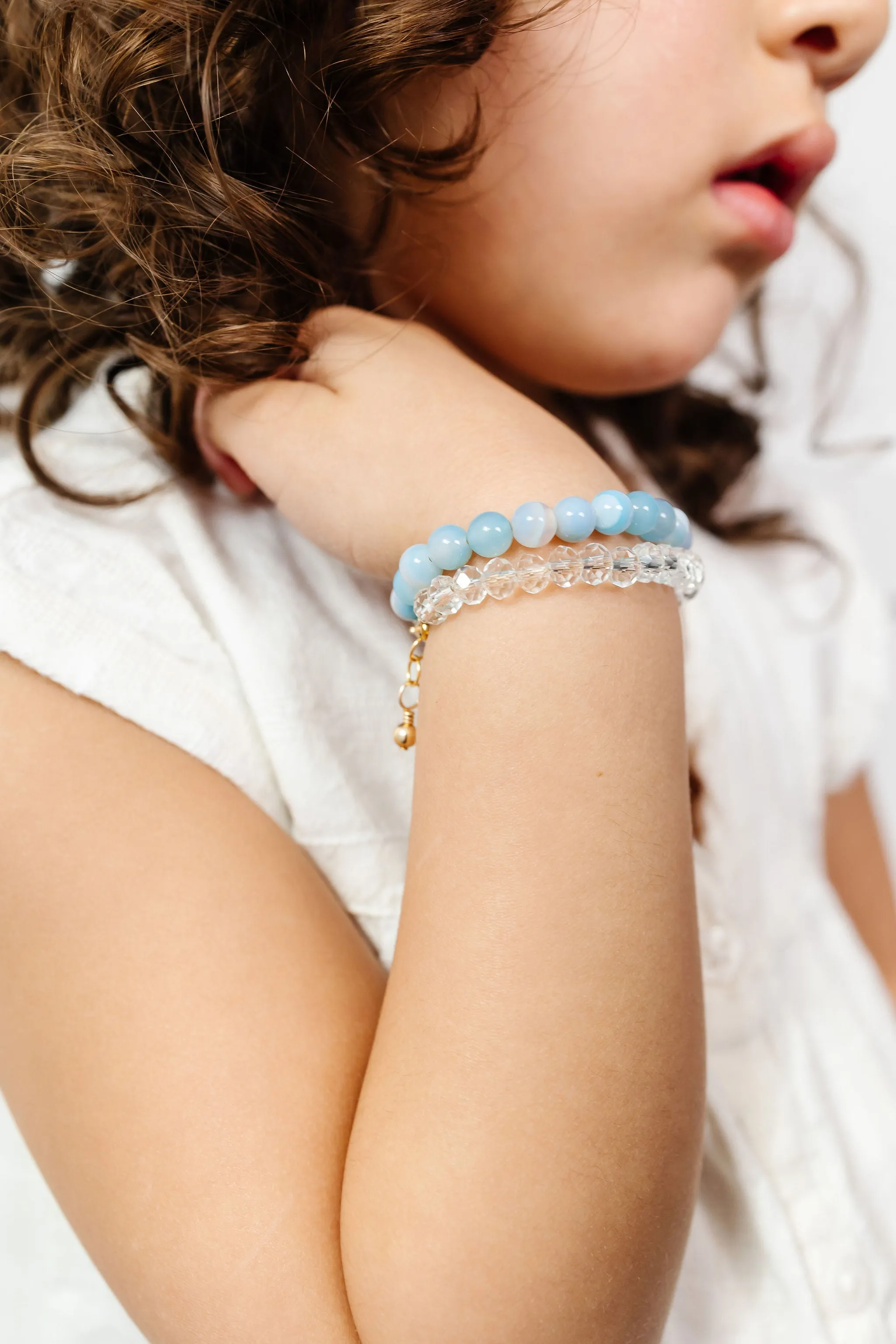 Bubbly Baby Bracelet (6MM beads)