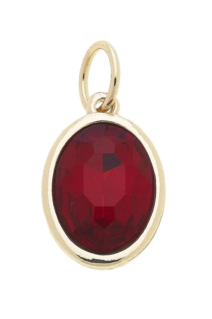 Canvas Birthstone Charms