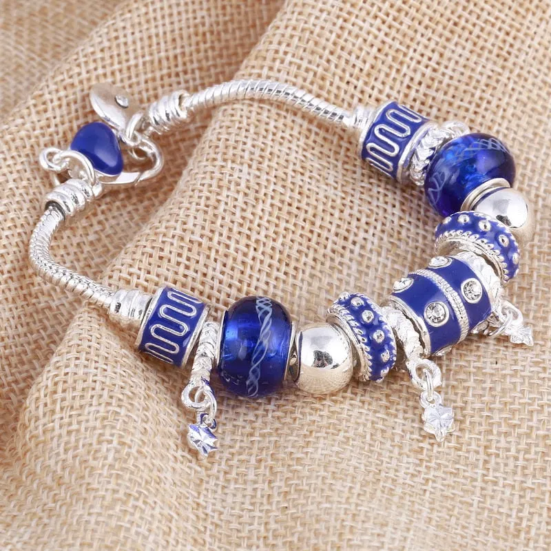 Charm Pink Zircon Bangle Bracelet for Women Anniverssary Gift Jewelry