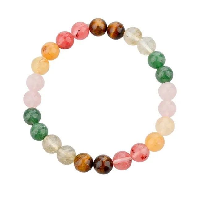 CHICVIE Heart Charm Bracelets Bangles White Natural Stone Bracelet For Women Pulseiras Boho Jewelry friendship Bangle SBR150344