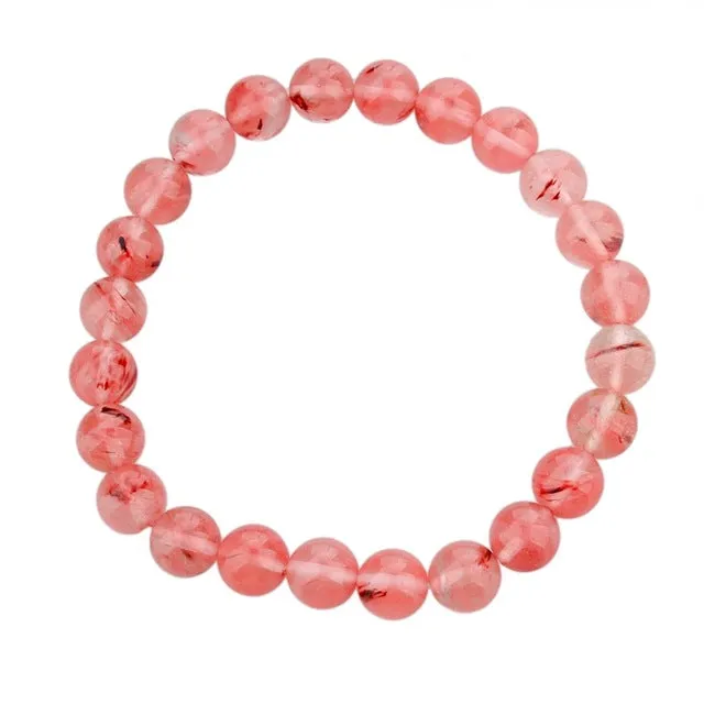CHICVIE Heart Charm Bracelets Bangles White Natural Stone Bracelet For Women Pulseiras Boho Jewelry friendship Bangle SBR150344