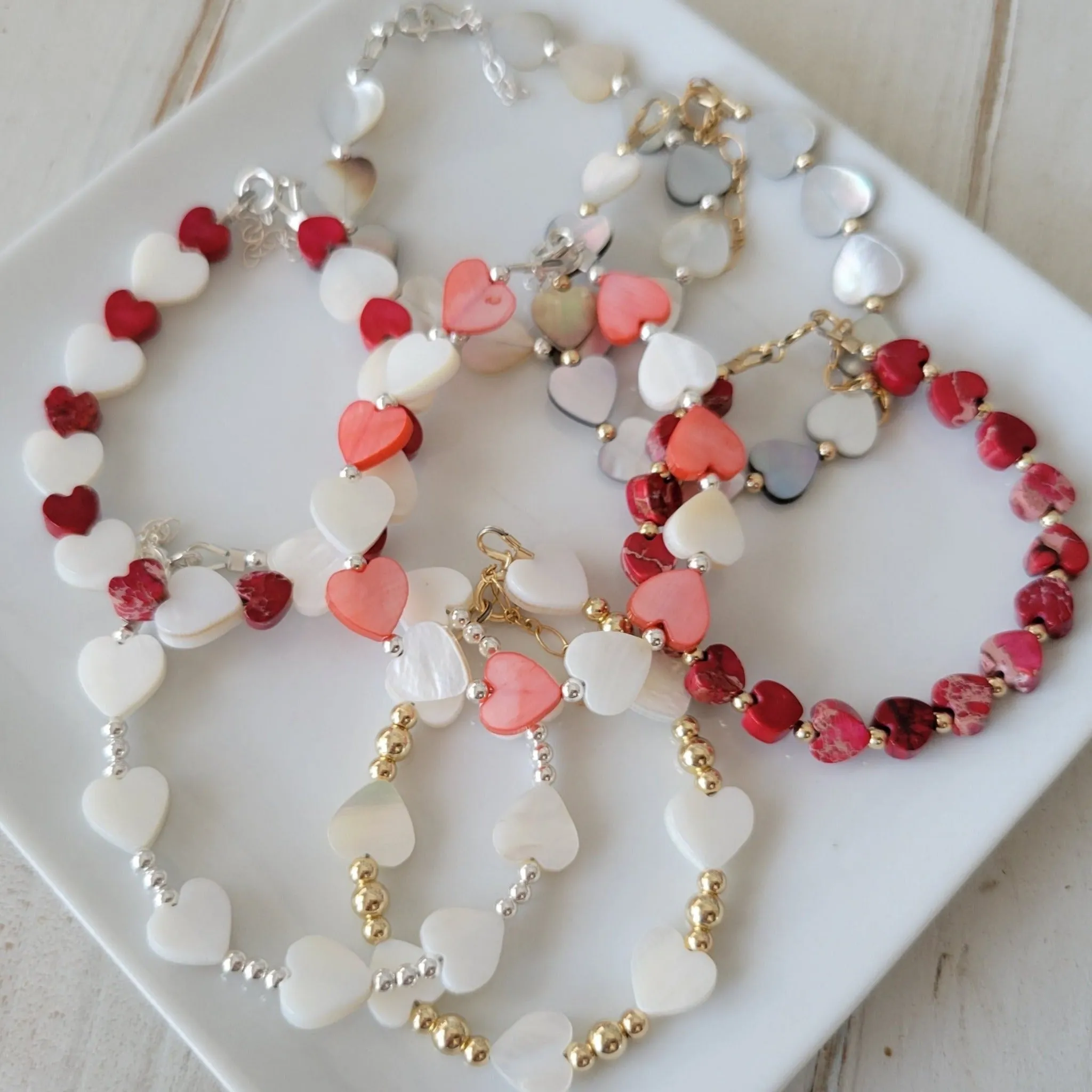 Children's Valentines Day / Heart Bracelets