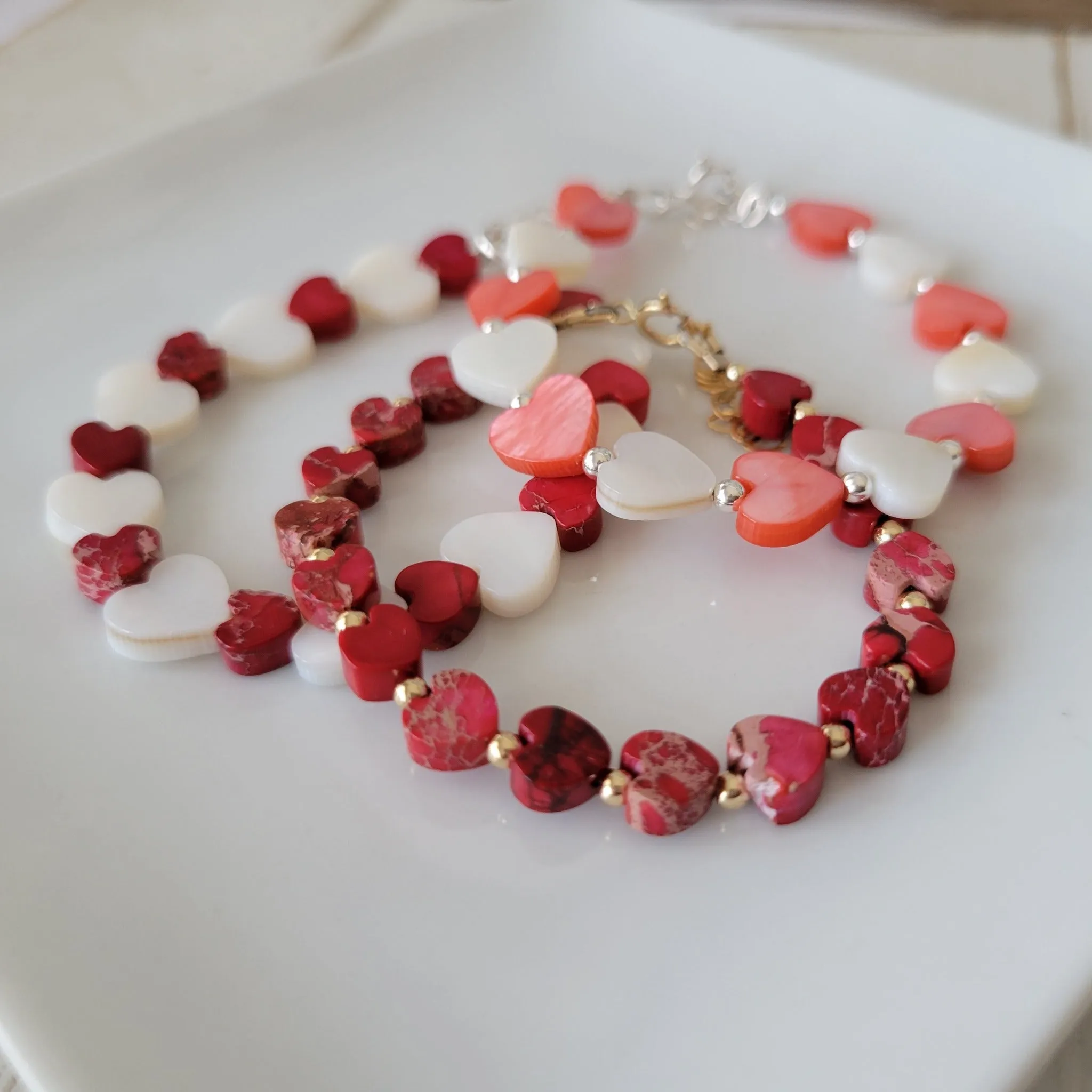 Children's Valentines Day / Heart Bracelets