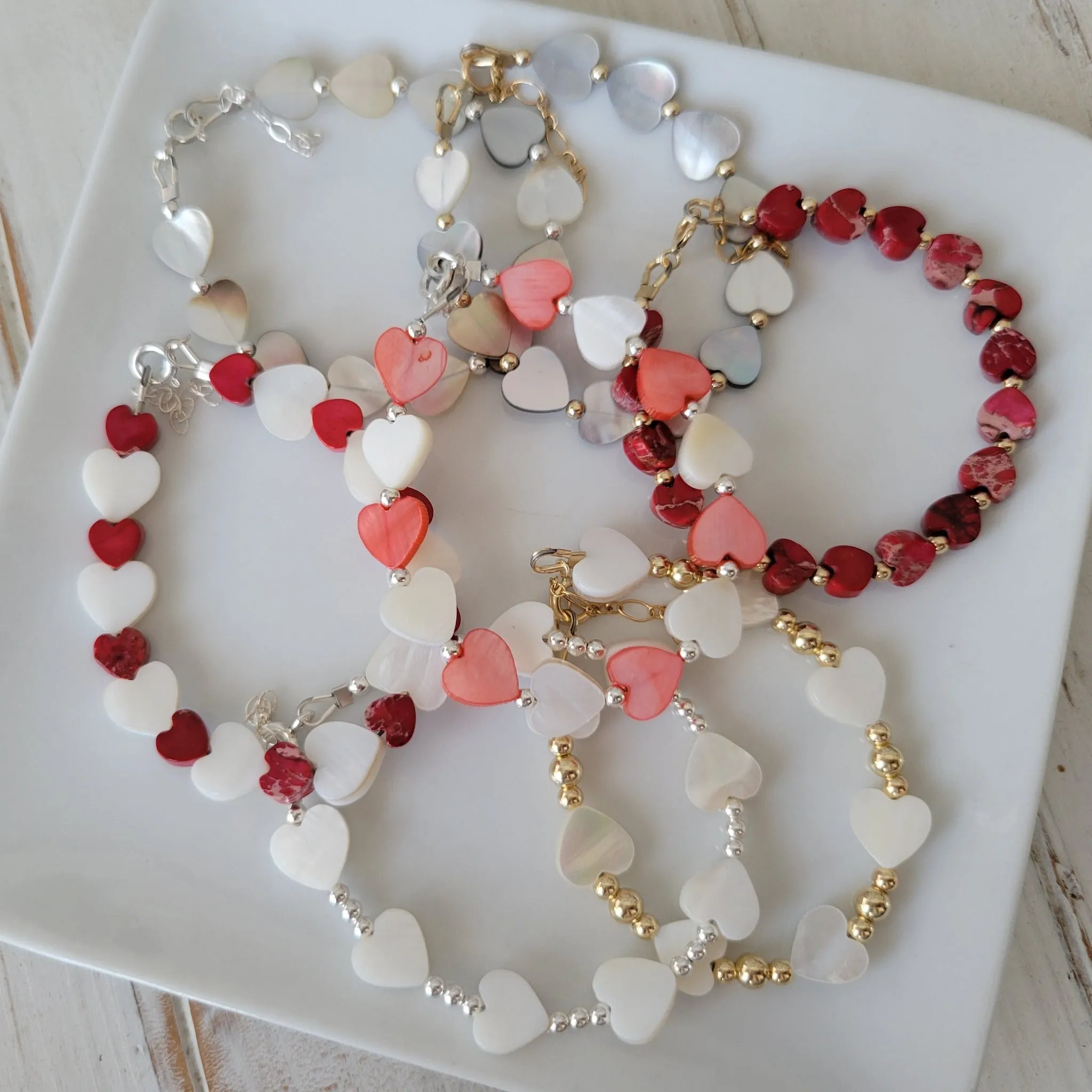 Children's Valentines Day / Heart Bracelets