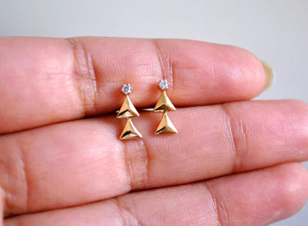 Christmas Tree Earrings