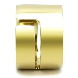 CJE3118 Wholesale Women's Stainless Steel IP Gold Fashion Ring