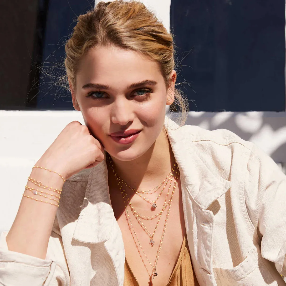 Classic Gigi Necklace - Mimosa 17.7"