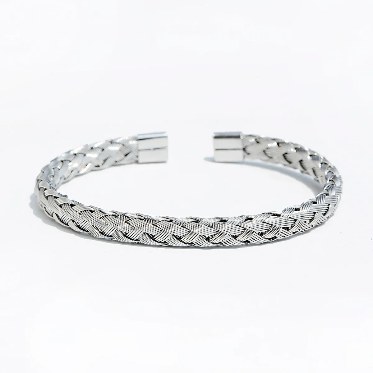 Classic Men Bracelet Charm Jewelry Fashion Luxury Gold Color plated Stainless Steel Cube Handmade Bracelets Male Homme