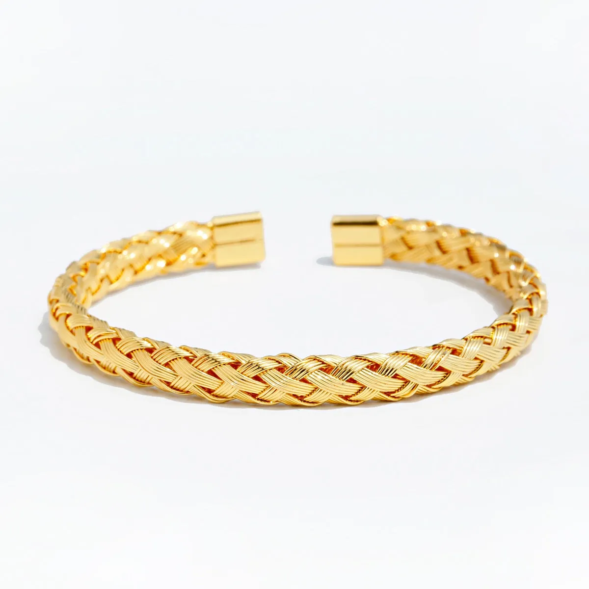 Classic Men Bracelet Charm Jewelry Fashion Luxury Gold Color plated Stainless Steel Cube Handmade Bracelets Male Homme