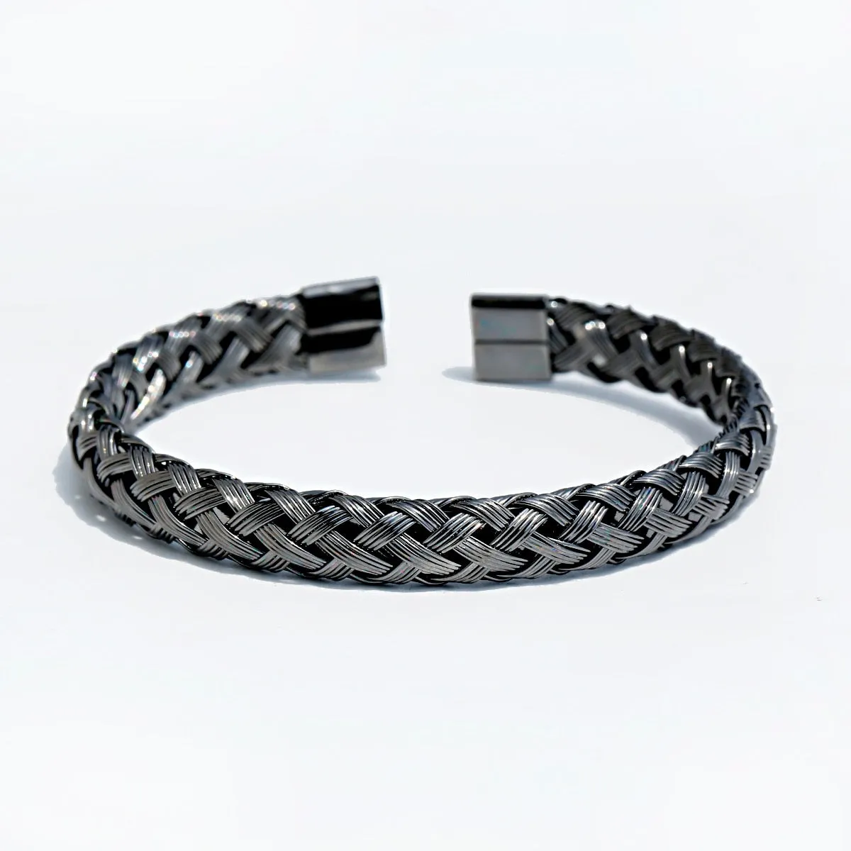 Classic Men Bracelet Charm Jewelry Fashion Luxury Gold Color plated Stainless Steel Cube Handmade Bracelets Male Homme